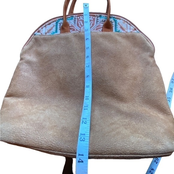 Atenti Boho Southwest Inspired Zippered Hangbag USA Made - Picture 9 of 12